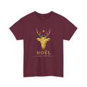 Men's Gilded Stag Noël Tee — The Gilded Forest Collection (Dark)