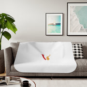 V Deer Monogram Full Colour Blanket | Vyora Creation