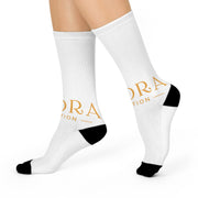 Core Wordmark Creation Gold Socks | Vyora Creation
