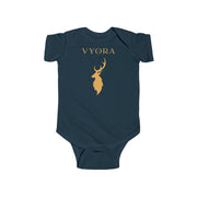 Vyora Over Deer Gold Baby Onesie | Vyora Creation